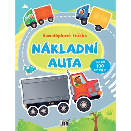 Obrázek Samolepková knížka Nákladní auta