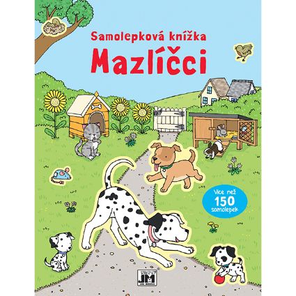 Obrázek Samolepková knížka Mazlíčci