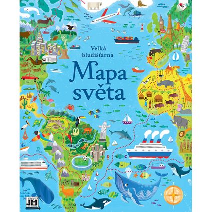 Obrázek Velká bludišťárna Mapa světa