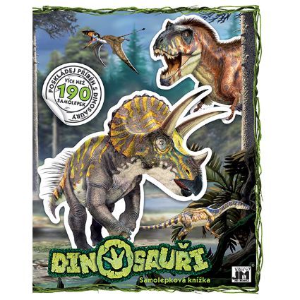 Obrázek Samolepková knížka Dinosauři