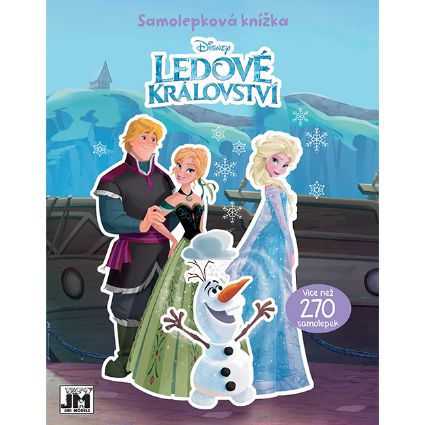 Obrázek Samolepková knížka Ledové království