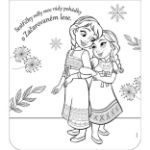 Obrázek Omalovánky se samolepkami Ledové království 2