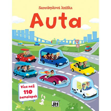Obrázek Samolepková knížka Auta