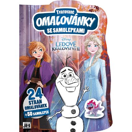 Obrázek Tvarované omalovánky Ledové království 2