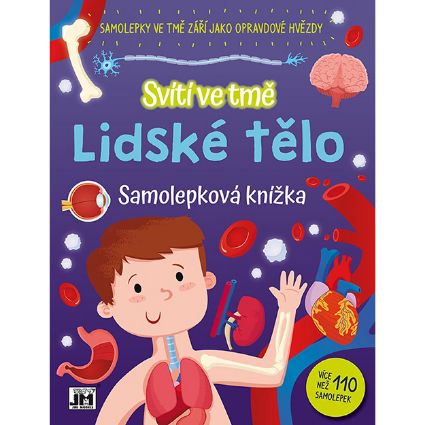 Obrázek Svítí ve tmě Lidské tělo
