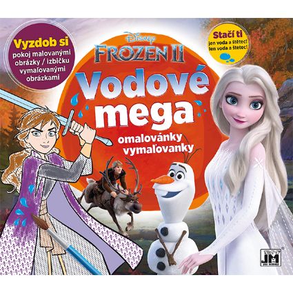 Obrázek Vodové mega omalovánky Ledové království 2