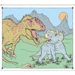 Obrázek Vodové mega omalovánky Dinosauři