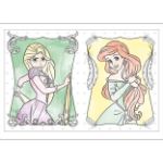 Obrázek Maluj vodou A4 Disney Princezny