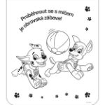 Obrázek Omalovánky se samolepkami Tlapková patrola