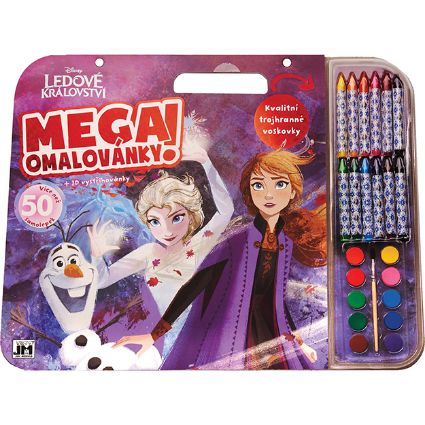 Obrázek Mega omalovánky! Ledové království 2