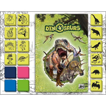 Obrázek Zábavné razítkování Dinosauři