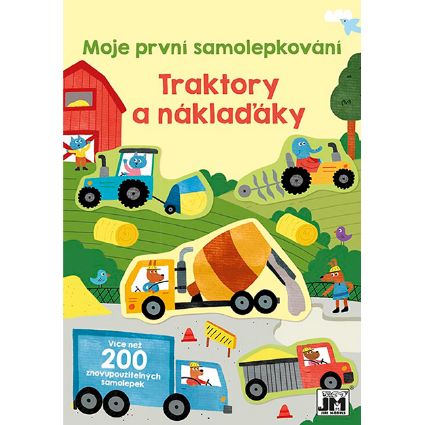 Obrázek Moje první samolepkování Traktory a náklaďáky