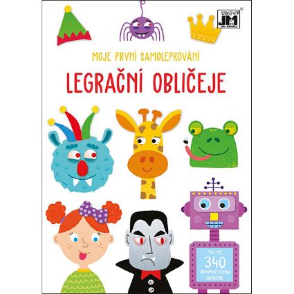 Obrázek Moje první samolepkování Legrační obličeje