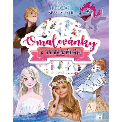 Obrázek Omalovánky s tetováním Ledové království 2