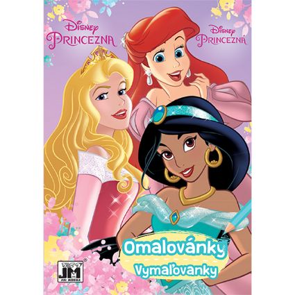 Obrázek Omalovánky A5 Disney Princezny