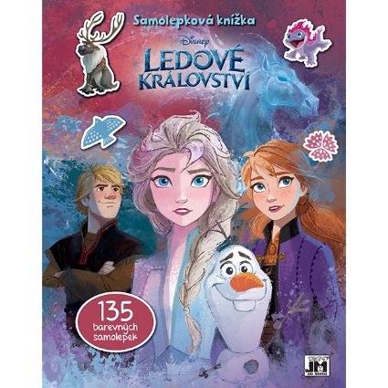 Obrázek Samolepková knížka Ledové království 2