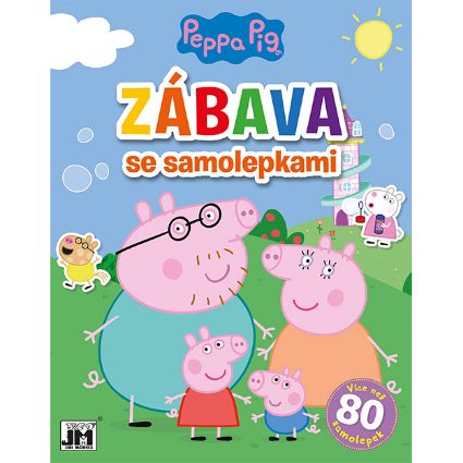 Obrázek Zábava se samolepkami Prasátko Peppa