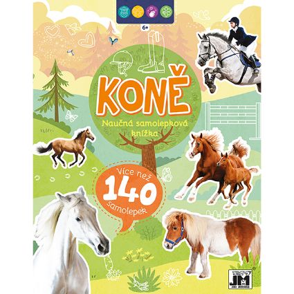 Obrázek Naučná samolepková knížka 6+ Koně