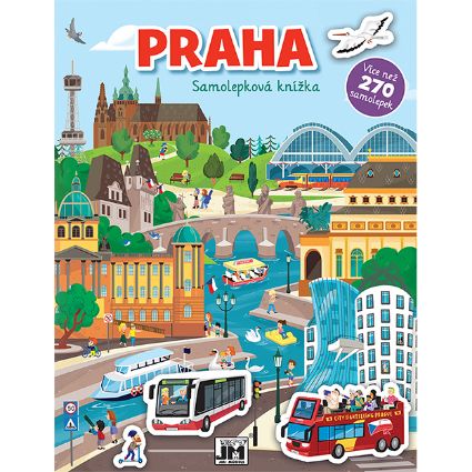 Obrázek Velká samolepková knížka Praha