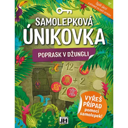 Obrázek Samolepková únikovka Poprask v džungli