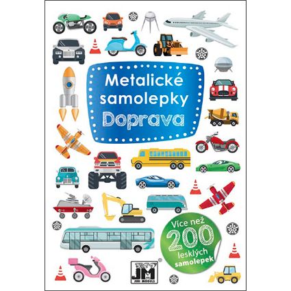 Obrázek Metalické samolepky Doprava