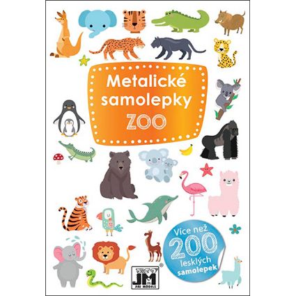 Obrázek Metalické samolepky ZOO