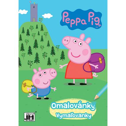 Obrázek Omalovánky A5 Prasátko Peppa