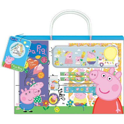 Obrázek Zábavná taštička s penálem Prasátko Peppa