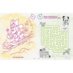 Obrázek Vánoční omalovánky se samolepkami Minnie