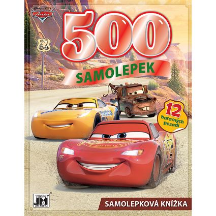 Obrázek 500 samolepek Auta