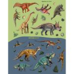 Obrázek 500 samolepek Dinosauři