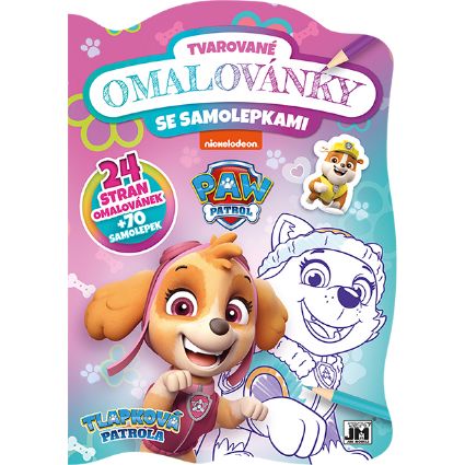 Obrázek Tvarované omalovánky Tlapková patrola