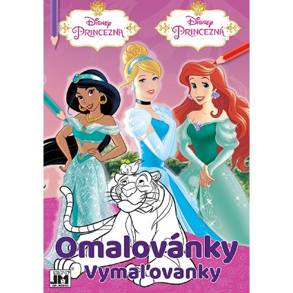 Obrázek Omalovánky A4 Disney Princezny