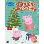 Obrázek Vánoční omalovánky se samolepkami Prasátko Peppa