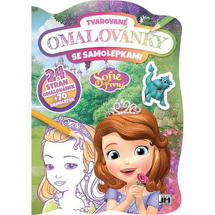 Obrázek Tvarované omalovánky Sofie První