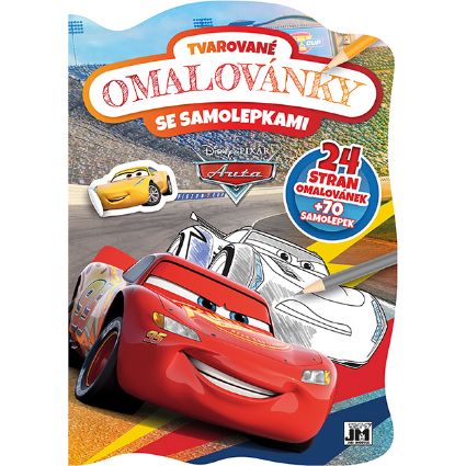 Obrázek Tvarované omalovánky Auta