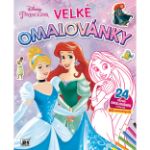 Obrázek Velké omalovánky Disney Princezny