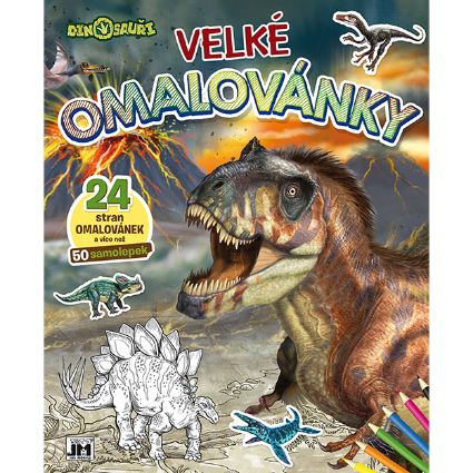 Obrázek Velké omalovánky Dinosauři